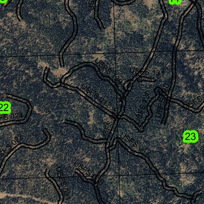 Camas Prairie T39S R21E Township Map Preview 3