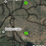 Foster Lake T30S R15E Township Map Preview 2