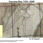 Bluejoint Ranch T33S R26E Township Map Preview 1