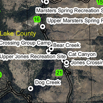 Ennis Butte T34S R18E Township Map Preview 2