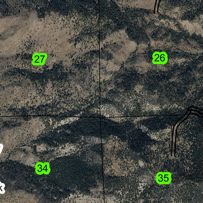 Ennis Butte T34S R18E Township Map Preview 3