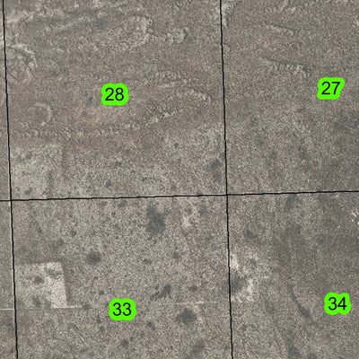 Fossil Lake T26S R19E Township Map Preview 3