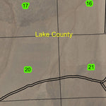 Cooper Draw T34S R23E Township Map Preview 2