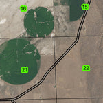 Bottomless Lake T28S R16E Township Map Preview 2