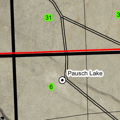 Glass Butte T23S R22E North Township Map Preview 2