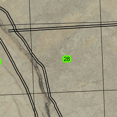 Glass Butte T23S R22E North Township Map Preview 3
