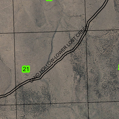 Bradley Spring T25S R23E Township Map Preview 2