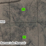 Bradley Spring T25S R23E Township Map Preview 3