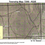 Doughnut Mountain T29S R22E Township Map Preview 1