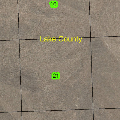 Doughnut Mountain T29S R22E Township Map Preview 2