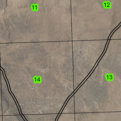 Doughnut Mountain T29S R22E Township Map Preview 3