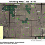 Bunchgrass Butte T25S R18E Township Map Preview 1