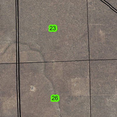 Bunchgrass Butte T25S R18E Township Map Preview 3