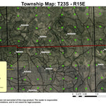 Buzzard Rock T23S R15E North Township Map Preview 1