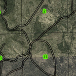 Buzzard Rock T23S R15E North Township Map Preview 3