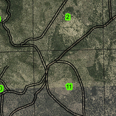 Buzzard Rock T23S R15E North Township Map Preview 3