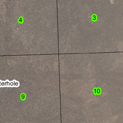 Coglan Buttes T33S R20E Township Map Preview 3