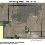 Cougar Mountain T25S R15E Township Map Preview 1