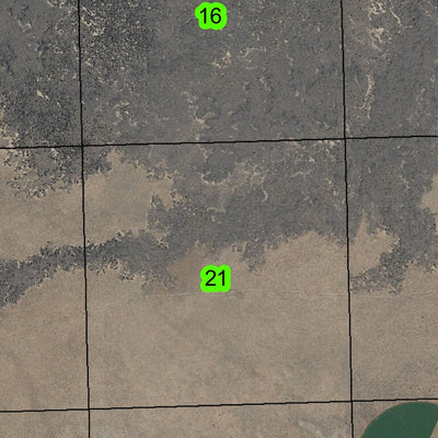 Cougar Mountain T25S R15E Township Map Preview 2