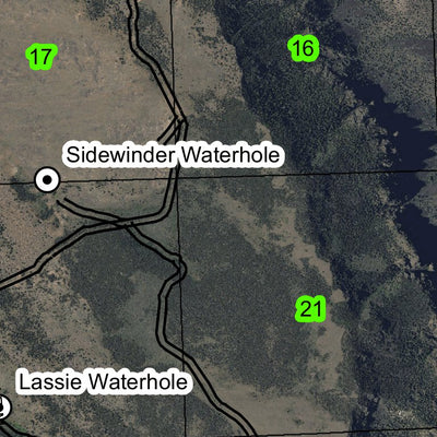 Crump Lake T38S R24E Township Map Preview 2
