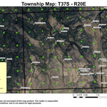 Crooked Creek Valley T37S R20E Township Map Preview 1