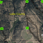 Crooked Creek Valley T37S R20E Township Map Preview 2