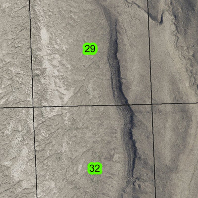 Diablo Peak T30S R18E Township Map Preview 3