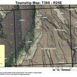Crump Lake T38S R25E Township Map Preview 1