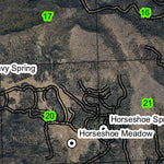 Drews Reservoir T40S R18E Township Map Preview 2