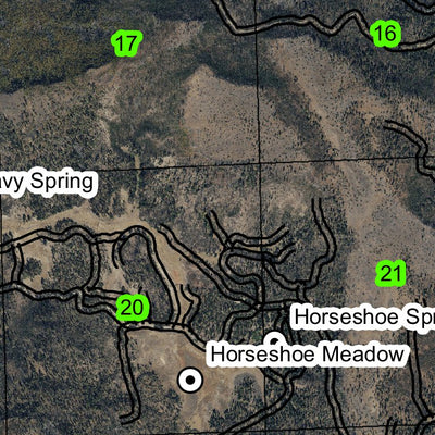 Drews Reservoir T40S R18E Township Map Preview 2