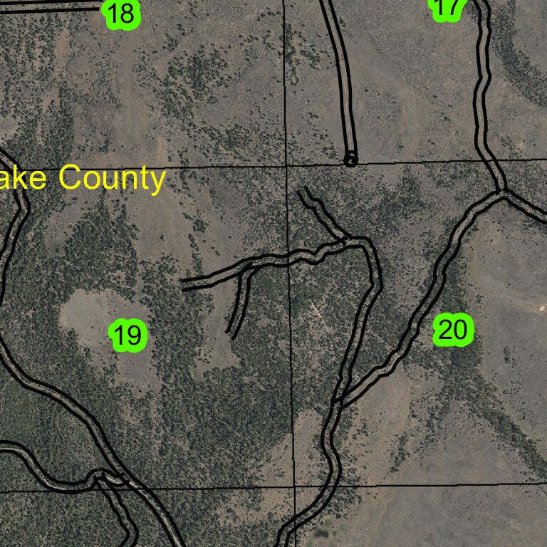 Duncan Reservoir T29S R15E Township Map by Super See Services | Avenza Maps