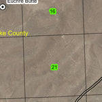 Euchre Butte T32S R22E Township Map Preview 2