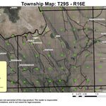 Egli Rim T29S R16E North Township Map Preview 1
