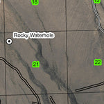 Egli Rim T29S R16E North Township Map Preview 2