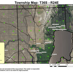 Hart Lake T36S R24E Township Map Preview 1