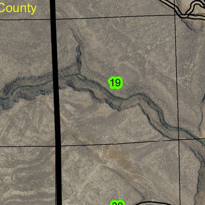 Hart Lake T36S R24E Township Map Preview 3