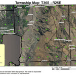 Hart Canyon T36S R25E Township Map Preview 1
