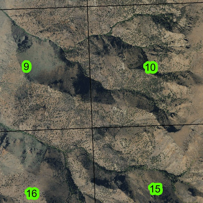 Hart Canyon T36S R25E Township Map by Super See Services | Avenza Maps