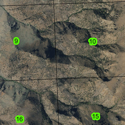 Hart Canyon T36S R25E Township Map Preview 3