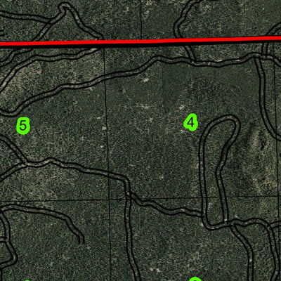 Green Butte T23S R12E North Township Map Preview 2