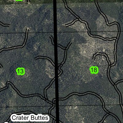 Green Butte T23S R12E North Township Map Preview 3