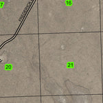 Elk Mountain T27S R21E South Township Map Preview 2