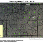 Flat Top T24S R13E Township Map Preview 1