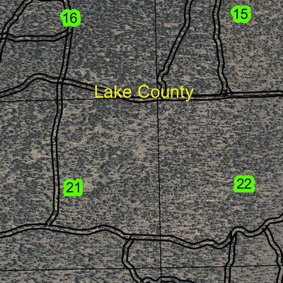 Flat Top T24S R13E Township Map Preview 2