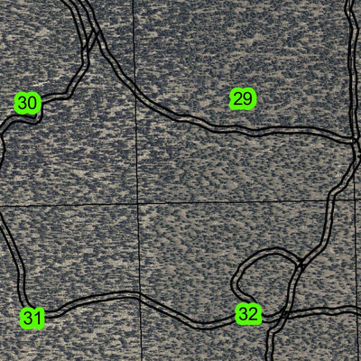 Flat Top T24S R13E Township Map Preview 3
