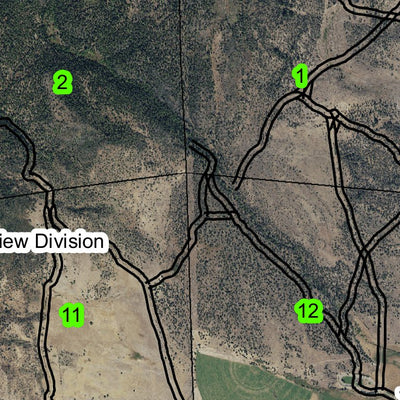 Junipers Reservoir T39S R19E Township Map Preview 3