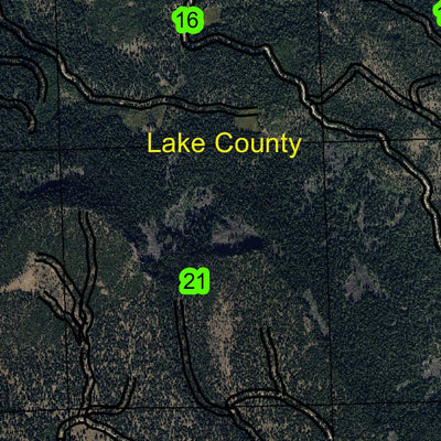 Grizzly Peak T38S R18E Township Map Preview 2