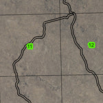 Fort Rock T25S R14E Township Map Preview 3
