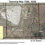 Juniper Mountain T30S R23E North Township Map Preview 1