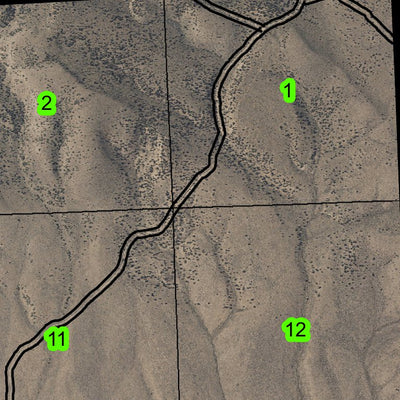 Glass Butte T23S R22E South Township Map Preview 3